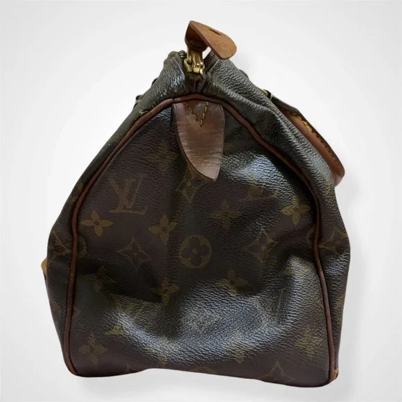 LOUIS VUITTON VINTAGE SPEEDY BAG - Picture 4 of 11